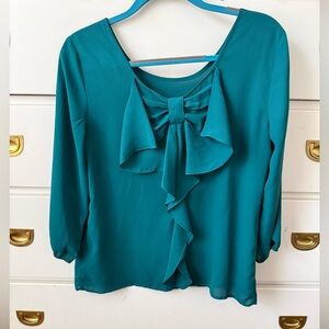 The Limited Emerald Green Blouse